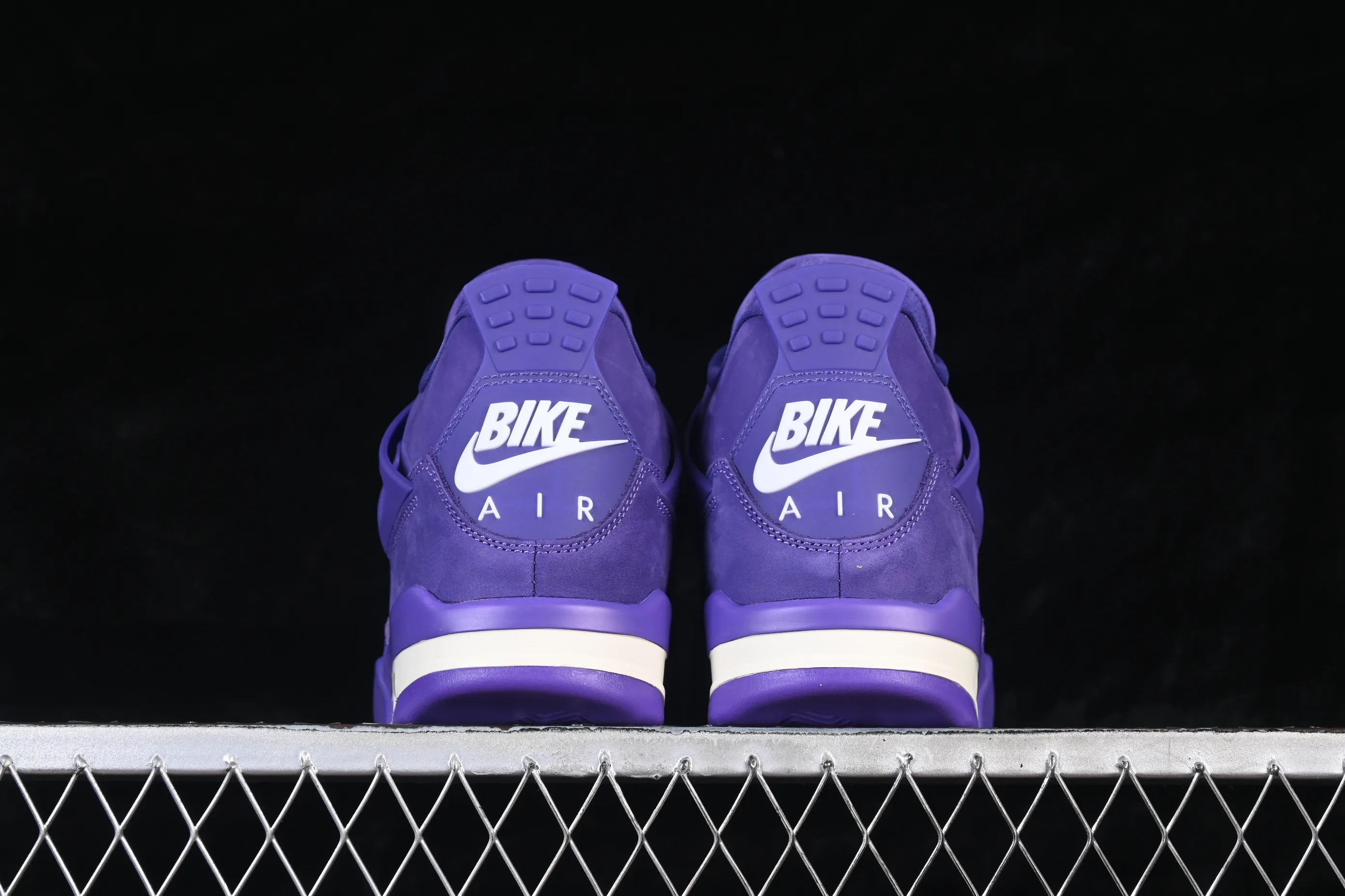 All categories Air Jordan Jordan series basketball shoes Air Jordan 4 GX foreign trade version Nigel Sylvester x Air Jordan 4 Retro "Purple" AJ4 Joe 4 joint blue brick HF4340-500